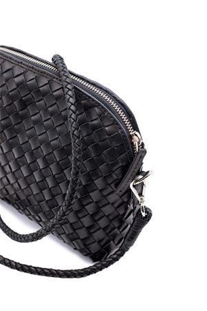 Borsa Chunky Fellini in pelle nera DRAGON DIFFUSION | 8011DGS5MATBLACK